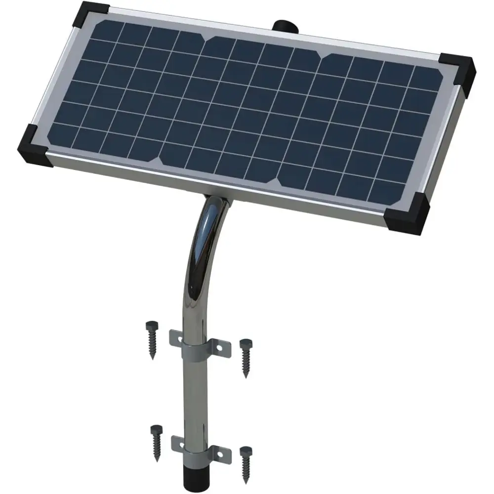 Ghost Controls 30W Monocrystalline Solar Panel for Automatic Gate Opener