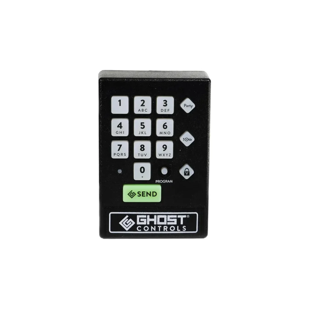 Ghost Controls AXWK Premium Wireless Keypad for Automatic Gate Openers
